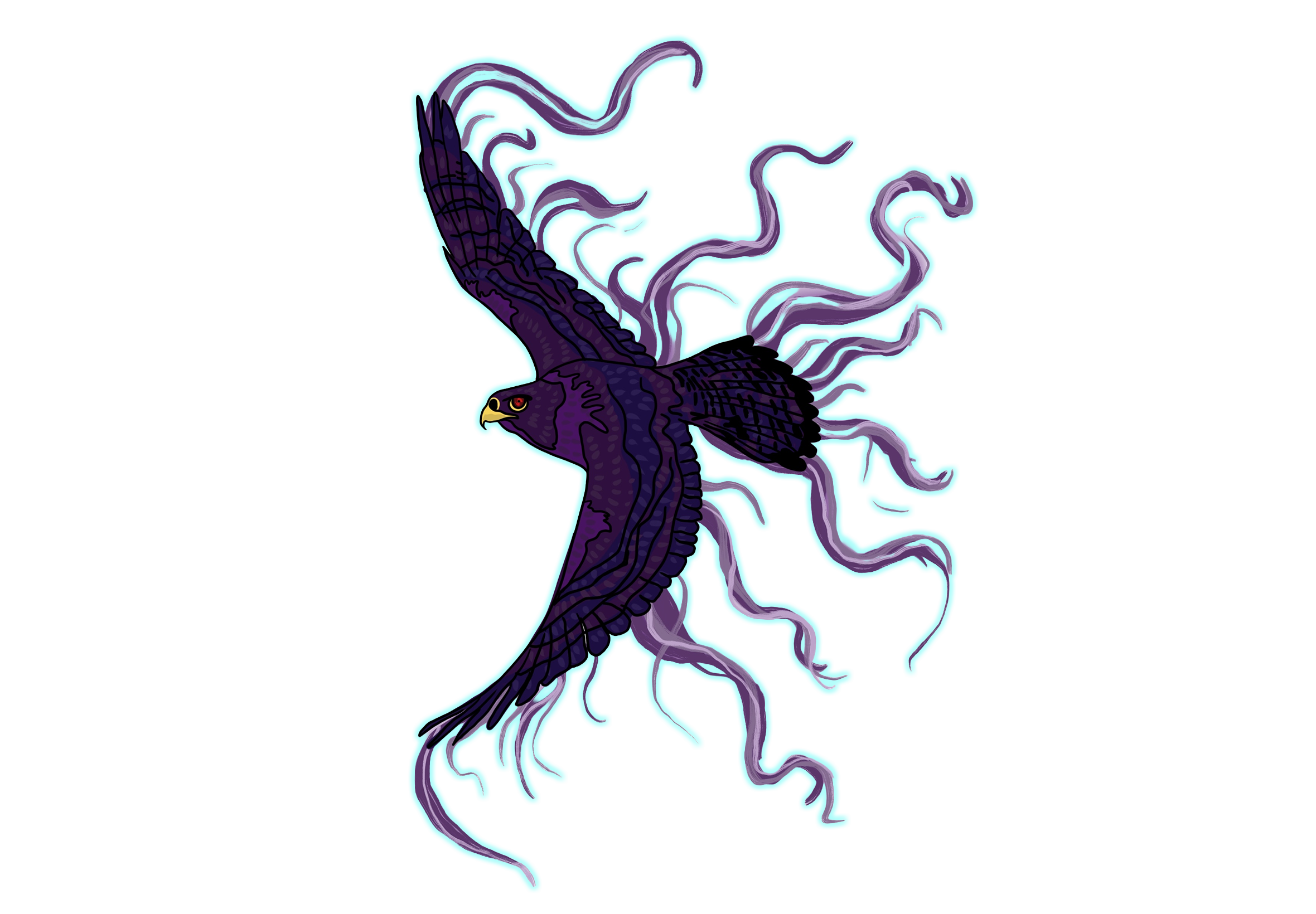 Dark Falcon Illustration